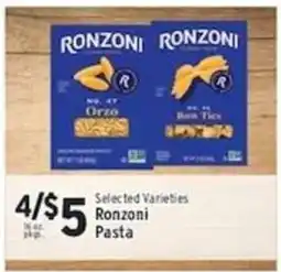 Associated Ronzi Pasta offer