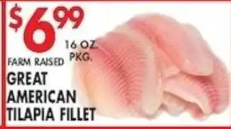 Great American Tilapia Fillet