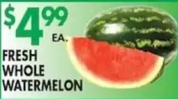 Met Foodmarkets Fresh Whole Watermelon offer