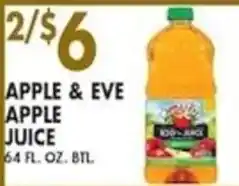 Met Foodmarkets Apple & Eve apple juice offer