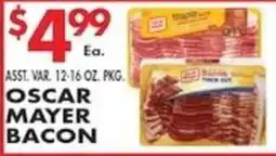 Met Foodmarkets Oscar Mayer Bacon offer