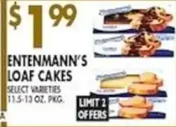 Met Foodmarkets Entenmann's loaf cakes offer