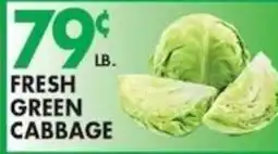Met Foodmarkets Fresh Green Cabbage offer