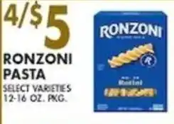 Met Foodmarkets Ronzoni pasta offer