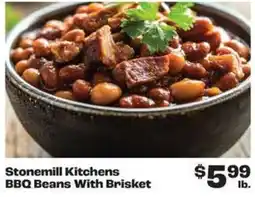 Rosauers Stonemill Kitchens BBQ Beans With Brisket offer
