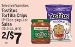 Associated Tostitos tortilla chips or salsa offer