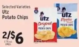 Associated Utz potato chips offer
