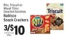 Associated Nabisco Snack Crackers offer