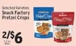 Associated Snack Factory Pretzel Crisps offer