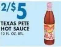 Met Foodmarkets Texas Pete hot sauce offer