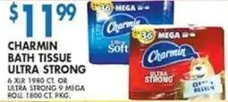 Met Foodmarkets Charmin bath tissue ultra strong offer