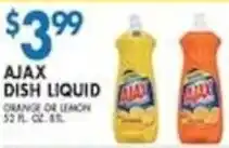 Met Foodmarkets Ajax dish liquid offer