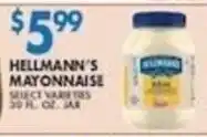 Met Foodmarkets Hellmann's Mayonnaise offer