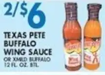 Met Foodmarkets Texas Pete Buffalo Wing Sauce offer