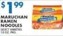 Met Foodmarkets Maruchan ramen noodles offer