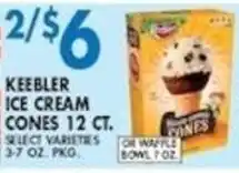 Met Foodmarkets Keebler ice cream cones 12 ct. offer