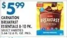 Met Foodmarkets Carnation breakfast essentials offer