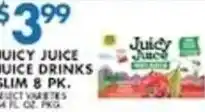 Met Foodmarkets Juicy Juice juice drinks offer