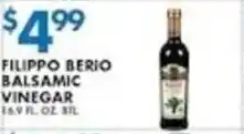 Met Foodmarkets Filippo Berio balsamic vinegar offer