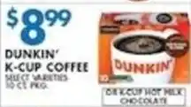 Met Foodmarkets Dunkin' k-cup coffee offer