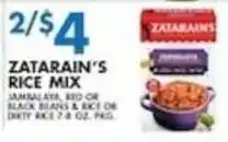 Met Foodmarkets Zatarain's rice mix offer