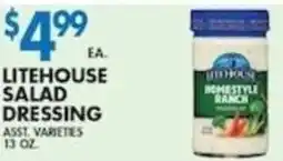 Met Foodmarkets Litehouse salad dressing offer