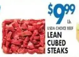 Met Foodmarkets Usda Choice Beef Lean Cubed Steaks offer