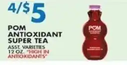Met Foodmarkets Pom antioxidant super tea offer