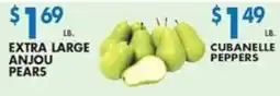 Met Foodmarkets Extra Large Anjou Pears offer