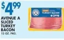 Met Foodmarkets Avenue a sliced turkey bacon offer