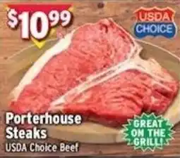 Met Foodmarkets Porterhouse Steaks USDA Choice Beef offer