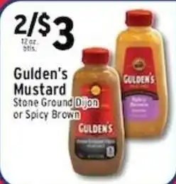 Met Foodmarkets Gulden's Mustard offer