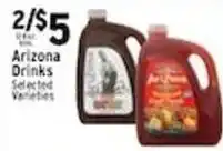 Met Foodmarkets Arizona Drinks Selected Varieties offer