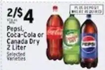 Met Foodmarkets Pepsi, Coca-Cola or Canada Dry offer