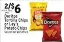 Met Foodmarkets Doritos Tortilla Chips or Lay's Potato Chips offer