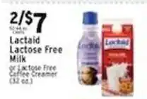Met Foodmarkets Lactaid lactose free milk or lactose free coffee creamer offer