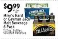Met Foodmarkets Mike's Hard or Cayman Jack Malt Beverage offer