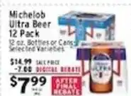 Met Foodmarkets Michelob Ultra Beer offer