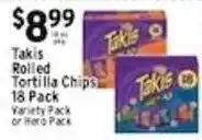 Met Foodmarkets Takis Rolled Tortilla Chips offer