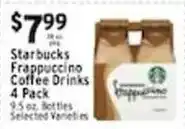 Met Foodmarkets Starbucks frappuccino coffee drinks offer