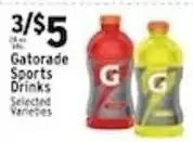 Met Foodmarkets Gatorade Sports Drinks offer