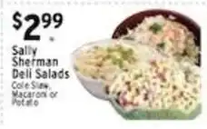 Met Foodmarkets Sally Sherman Deli Salads offer