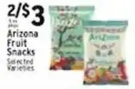 Met Foodmarkets Arizona Fruit Snacks offer