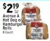 Met Foodmarkets Avenue A Hot Dog or Hamburger Rolls offer