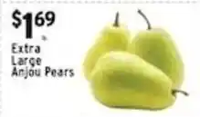 Met Foodmarkets Extra Large Anjou Pears offer