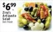 Met Foodmarkets Zina's Antipasto Salad offer