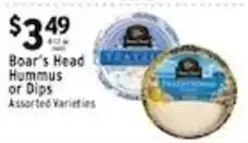 Met Foodmarkets Boar's Head Hummus or Dips offer