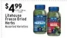 Met Foodmarkets Litehouse freeze dried herbs assorted varieties offer