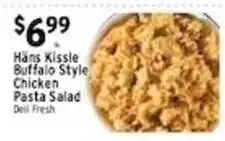 Met Foodmarkets Hans Kissle buffalo style chicken pasta salad offer