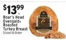 Met Foodmarkets Boar's Head Ovengold Roasted Turkey Breast offer